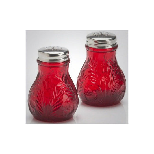 Inverted Thistle Salt & Pepper Shakers