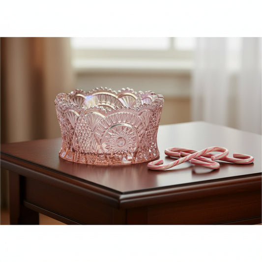 Star and Arched Diamond Classic Nappy Bowl