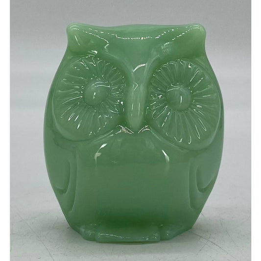 Solid Glass Fenton Owl