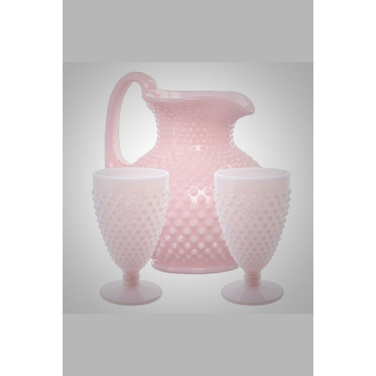 GiGi Hobnail Pitcher & Goblets