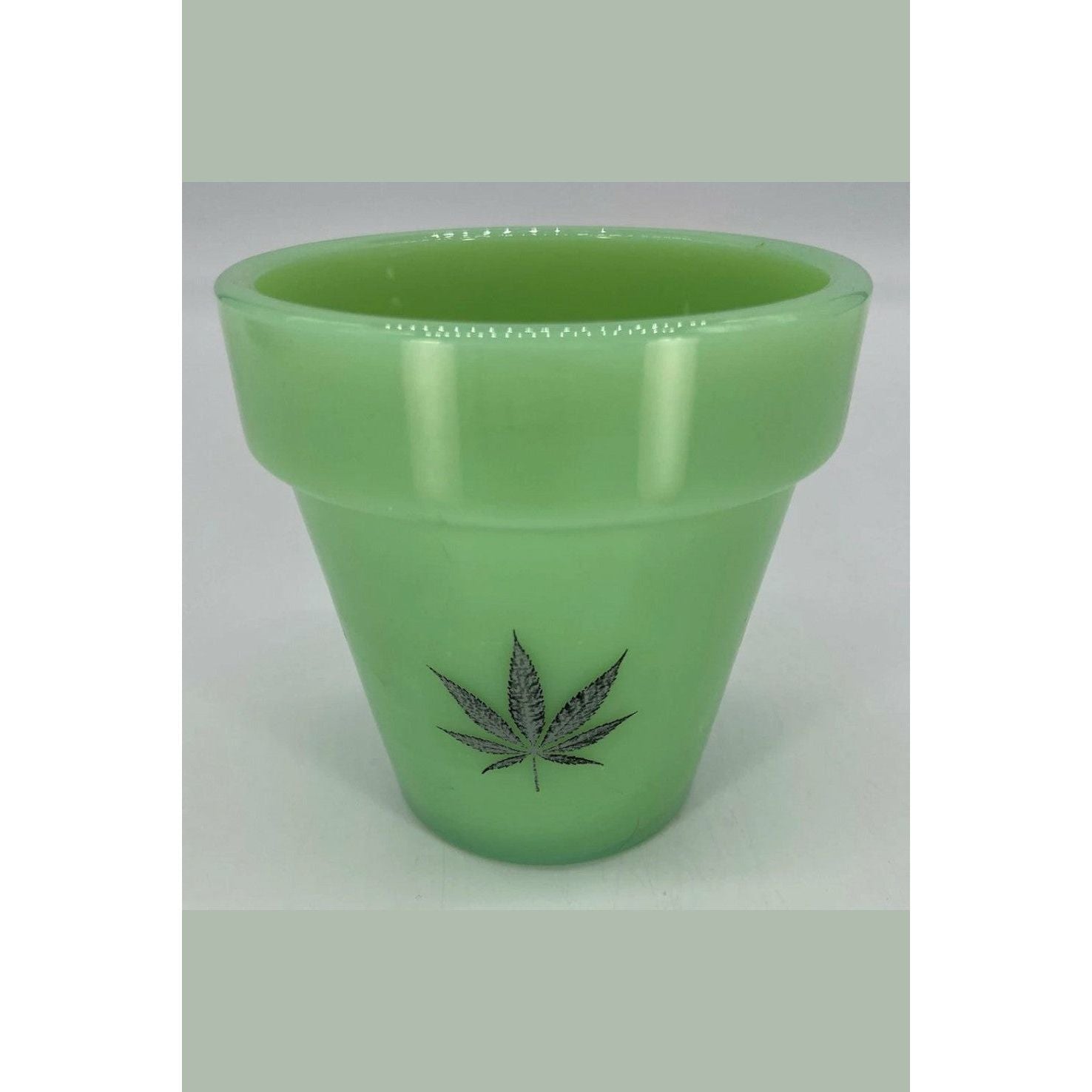 green glass plant pot Flower Pot – Helen & Phil Rosso, Wholesale Glass Dealers, Inc