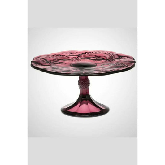 Inverted Thistle Cake Plate