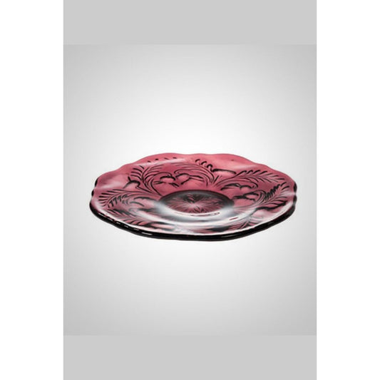 Inverted Thistle Dessert Plate