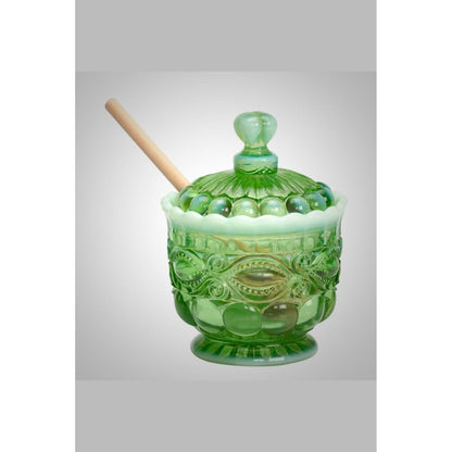 Eye Winker Honey Jar & Dipper