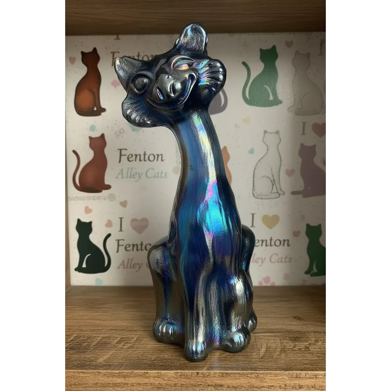 アメリカ ステンドグラス Cat 猫シカゴ美術館グラスマスターズ社 アメリカ ステンドグラス Cat 猫シカゴ美術館グラスマスターズ社