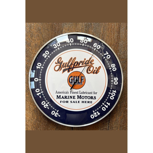 Round Glass Dome Thermometers