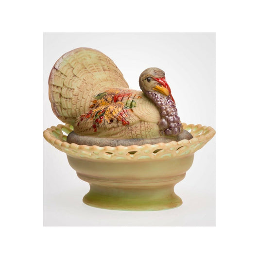 Covered Turkey w/Lacey Base