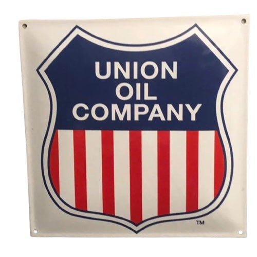 Union Oil Company Enamelware Sign